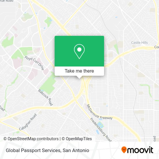 Global Passport Services map