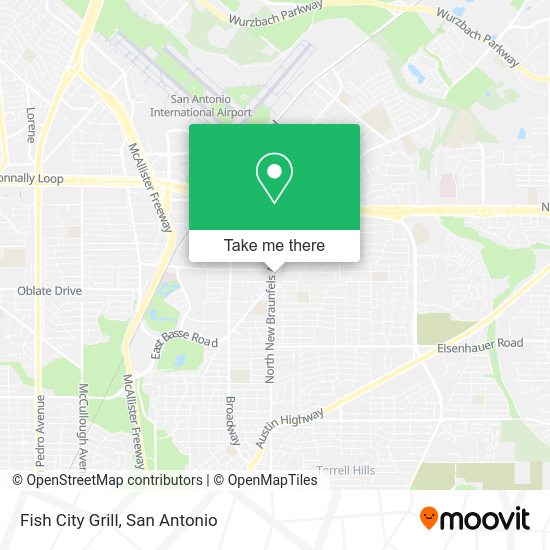 Fish City Grill map