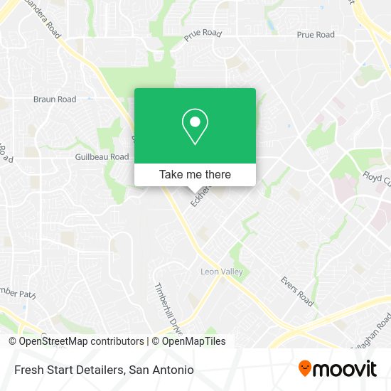 Fresh Start Detailers map