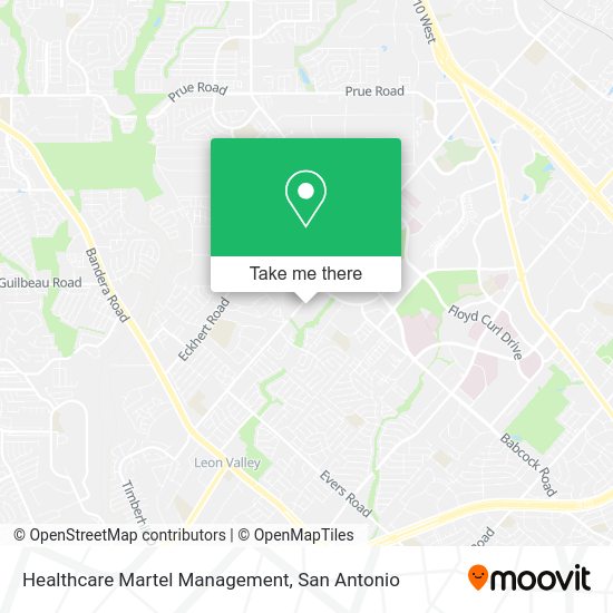 Healthcare Martel Management map