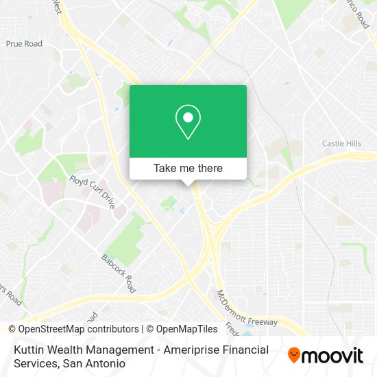 Mapa de Kuttin Wealth Management - Ameriprise Financial Services