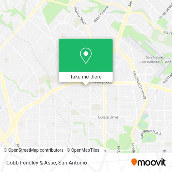 Cobb Fendley & Assc map