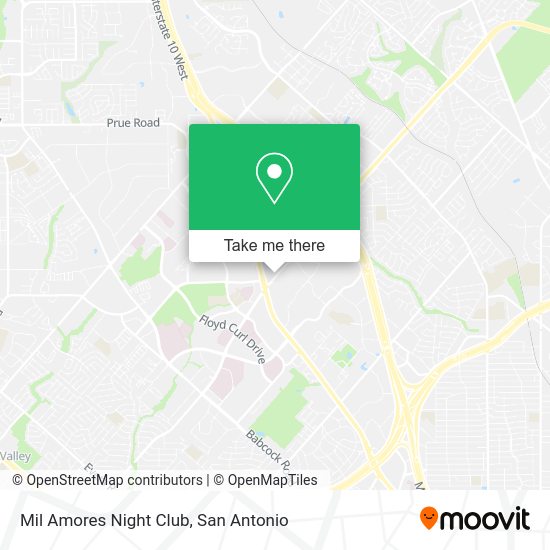 Mapa de Mil Amores Night Club