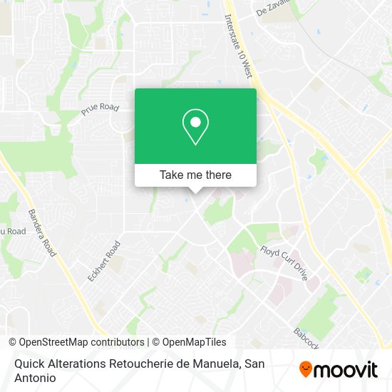 Quick Alterations Retoucherie de Manuela map