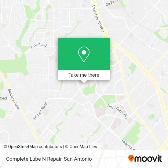 Complete Lube N Repair map