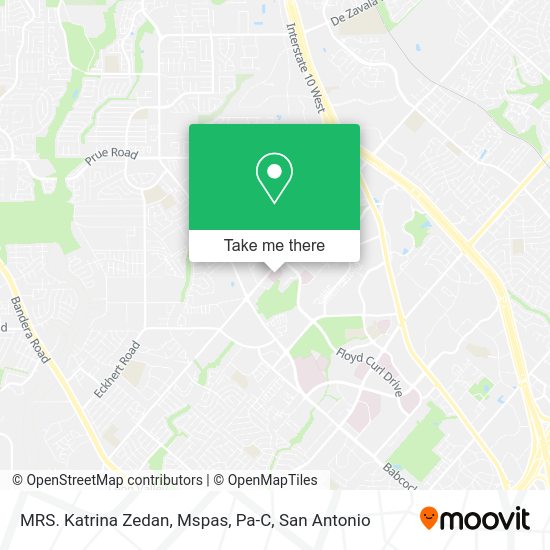 MRS. Katrina Zedan, Mspas, Pa-C map