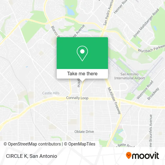 CIRCLE K map
