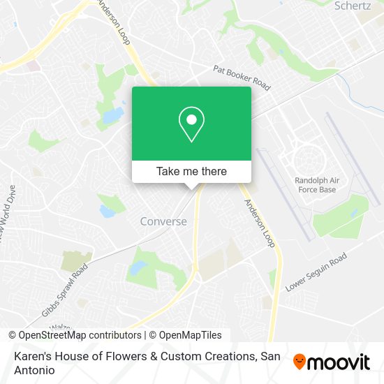 Mapa de Karen's House of Flowers & Custom Creations