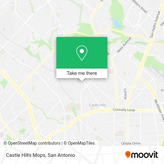 Castle Hills Mops map
