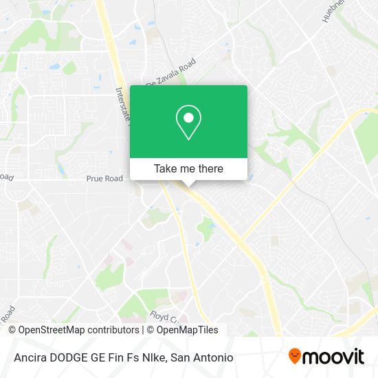 Ancira DODGE GE Fin Fs Nlke map