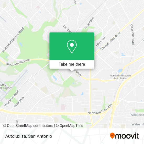 Mapa de Autolux sa