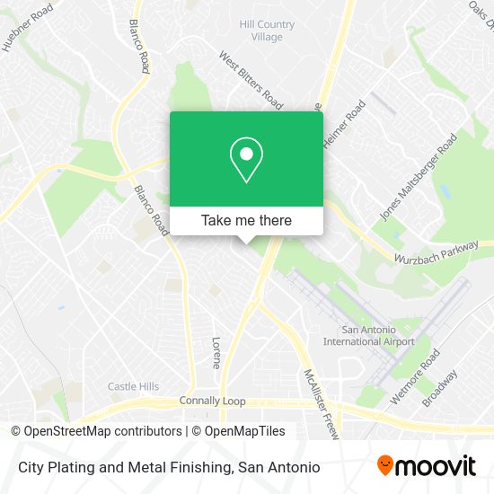 City Plating and Metal Finishing map