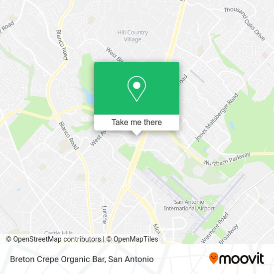 Mapa de Breton Crepe Organic Bar