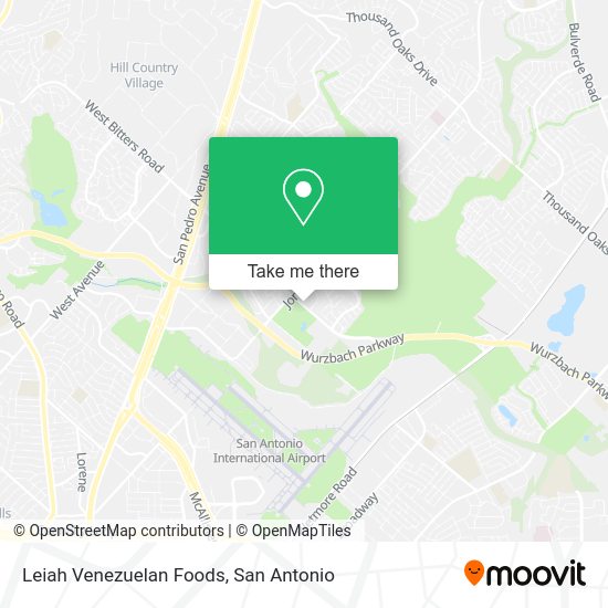 Leiah Venezuelan Foods map