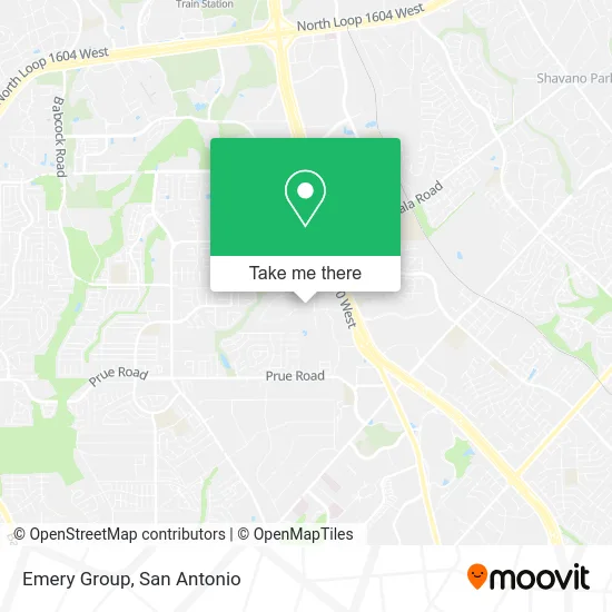 Emery Group map