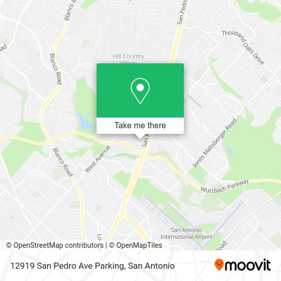 12919 San Pedro Ave Parking map