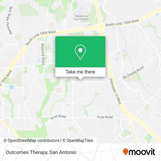 Outcomes Therapy map