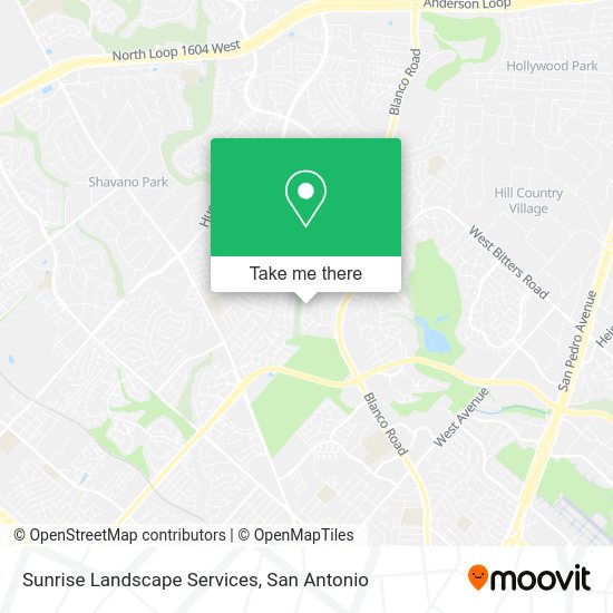 Mapa de Sunrise Landscape Services