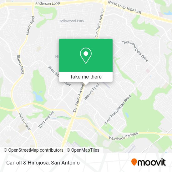 Carroll & Hinojosa map