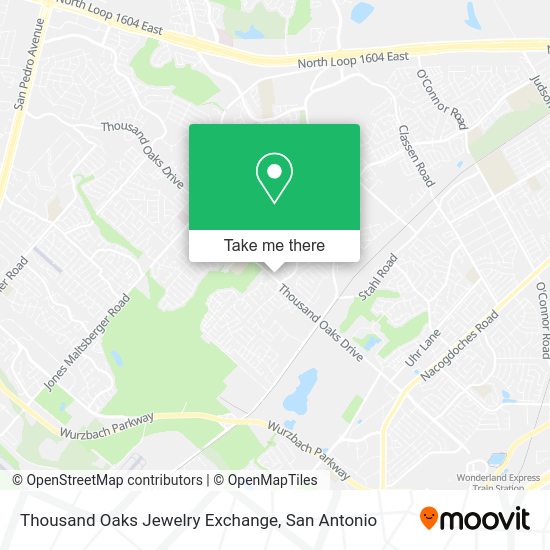 Thousand Oaks Jewelry Exchange map