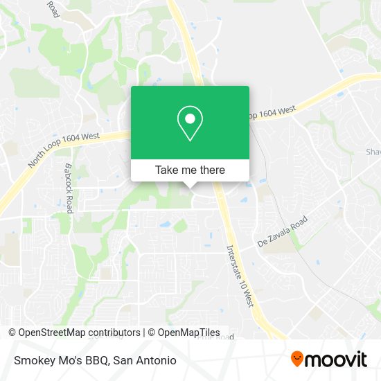 Mapa de Smokey Mo's BBQ