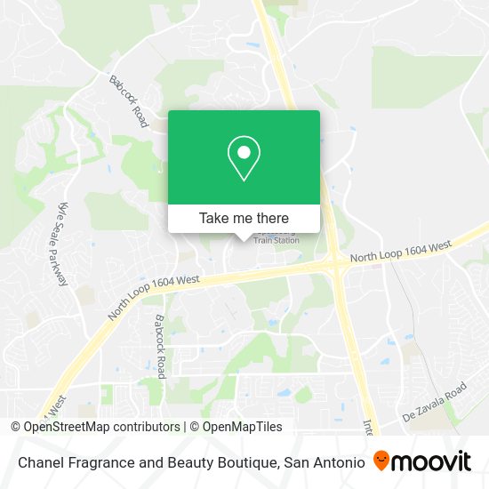 Chanel Fragrance and Beauty Boutique map