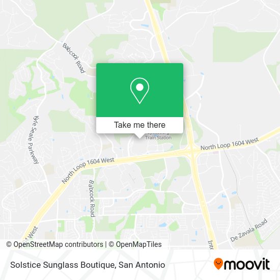 Mapa de Solstice Sunglass Boutique