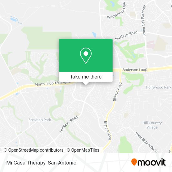 Mi Casa Therapy map