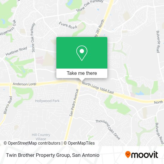 Twin Brother Property Group map