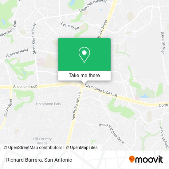 Richard Barrera map