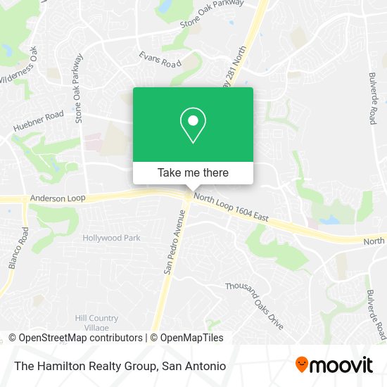 Mapa de The Hamilton Realty Group
