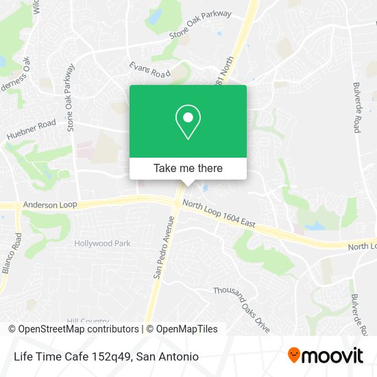 Mapa de Life Time Cafe 152q49