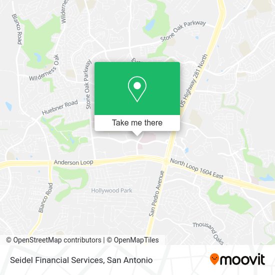 Seidel Financial Services map