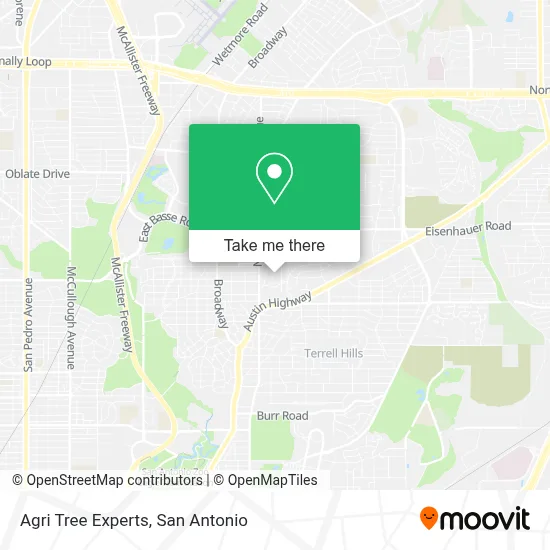 Agri Tree Experts map