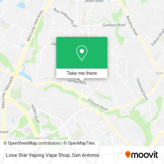 Lone Star Vaping Vape Shop map