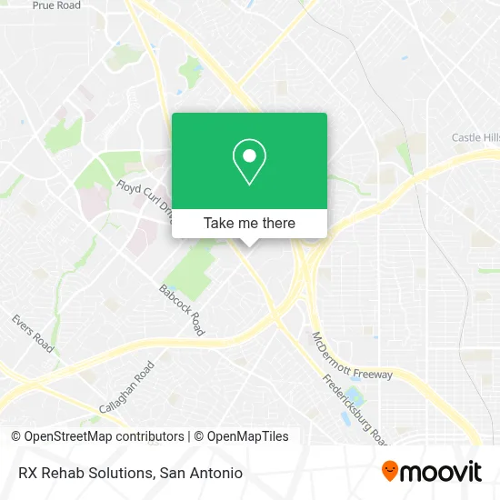 RX Rehab Solutions map