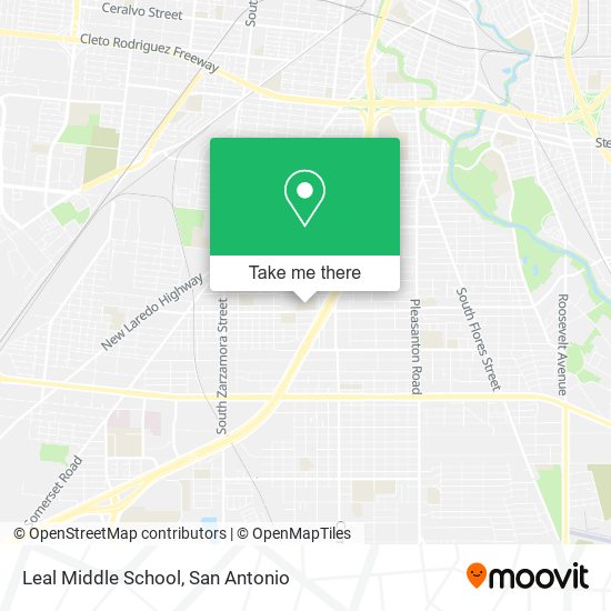 Mapa de Leal Middle School