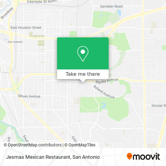 Jesmas Mexican Restaurant map