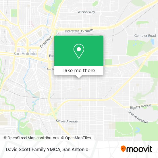 Davis Scott Family YMCA map