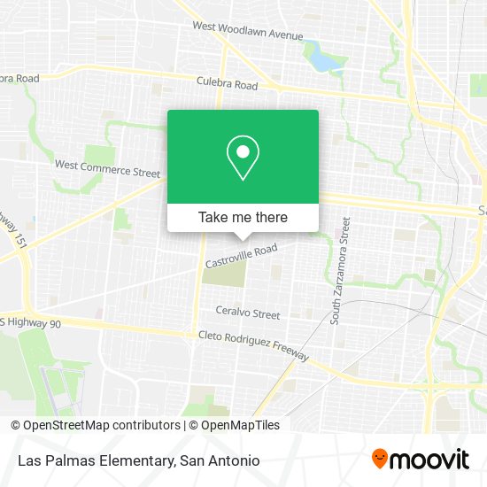 Las Palmas Elementary map