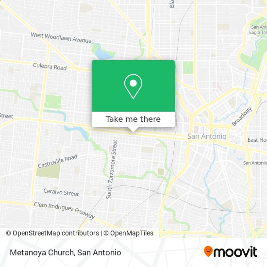 Mapa de Metanoya Church