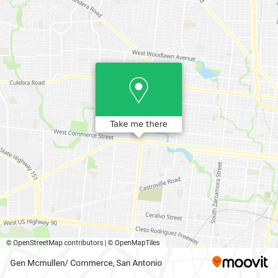 Gen Mcmullen/ Commerce map