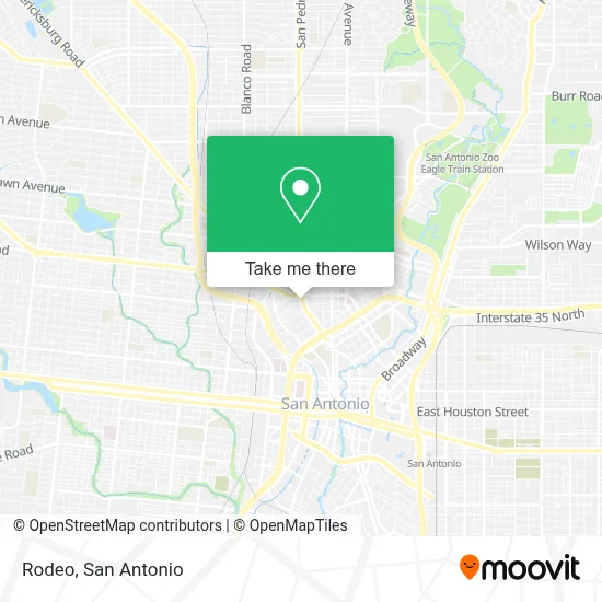 Rodeo map