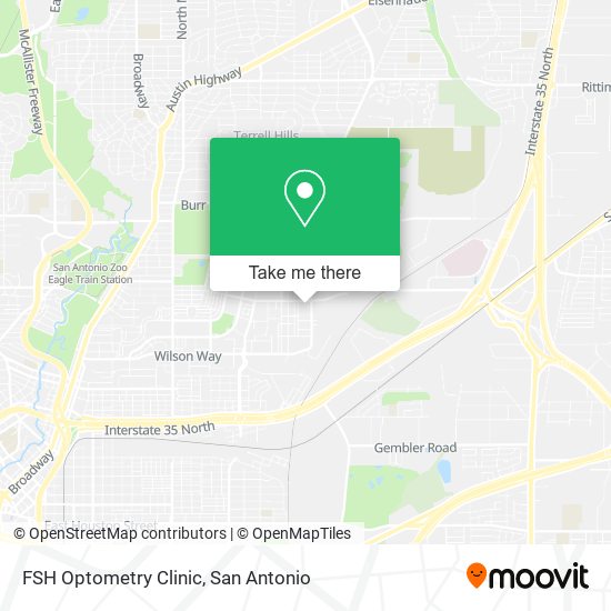 Mapa de FSH Optometry Clinic