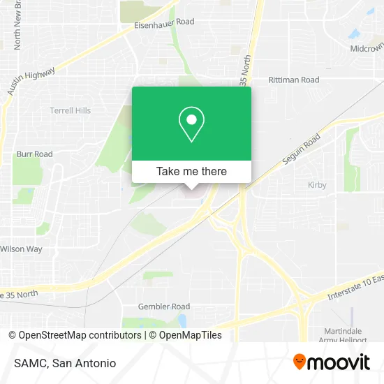 SAMC map
