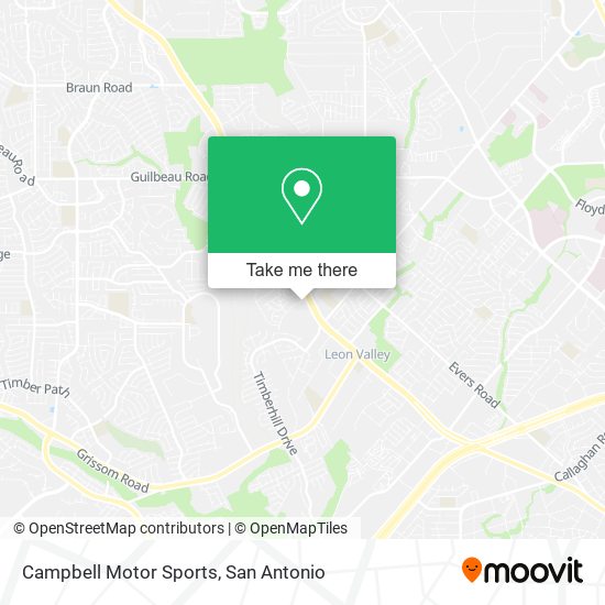 Campbell Motor Sports map