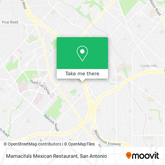 Mamacita's Mexican Restaurant map