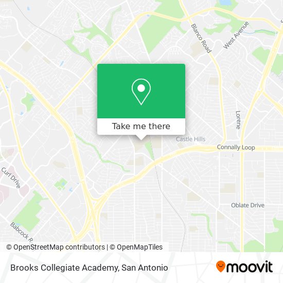 Mapa de Brooks Collegiate Academy