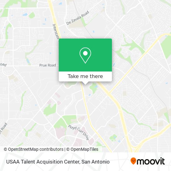 USAA Talent Acquisition Center map