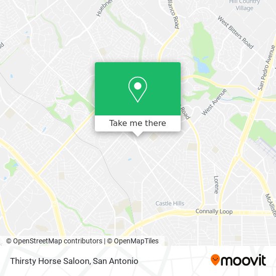 Thirsty Horse Saloon map